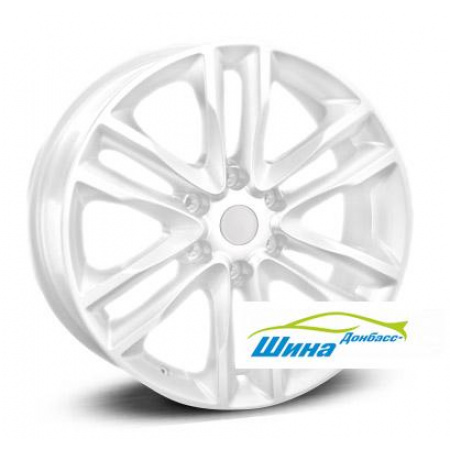 Диск литой 8*20 6*139,7 ET35 77,8 Legeartis Optima NS55 W в Луганске - 1