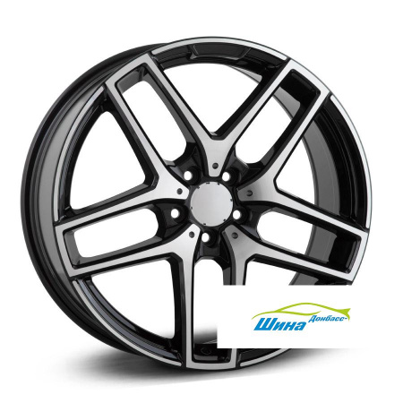 Диск литой 10*21 5*112 ET52 66,6 Legeartis Concept MR531 BFP в Луганске - 1