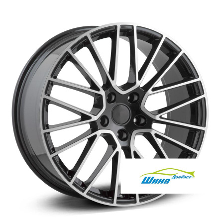 Диск литой 9,5*21 5*130 ET46 71,6 Legeartis Concept PR521 BFP в Луганске - 1