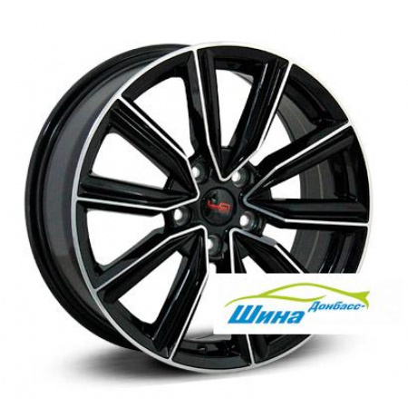 Диск литой 7*17 5*112 ET40 57,1 Legeartis Optima VV218 BFP в Луганске - 1
