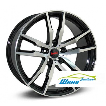 Диск литой 10,5*20 5*112 ET40 66,6 Legeartis Optima B222 BFP в Луганске - 1