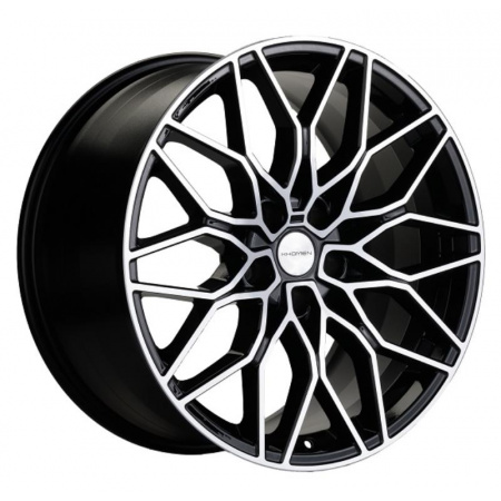 8.5*19 5*108 ET48 60.1 Khomen Wheels KHW1902 Black-FP - 1