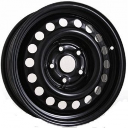 Диск штампованный 6*16 5*114,3 ET50 67.1 Trebl 9617T (коробка) Black в Луганске - 1