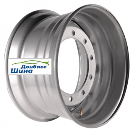 Диск штампованный 11,75*22,5 10*335 ET0 281 SRW 10/335/281/0 Silver в Луганске - 1