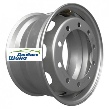 Диск штампованный 11,75*22,5 10*335 ET135 281 SRW 10/335/281/135 Silver в Луганске - 1