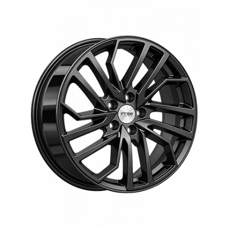 Диск литой 7,5*18 5*108 ET33 60,1 iFree Original R-line BK в Луганске - 1