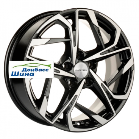 Диск литой 7*17 5*114,3 ET40 66,1 Khomen Wheels KHW1716 (Qashqai) Black-FP в Луганске - 1